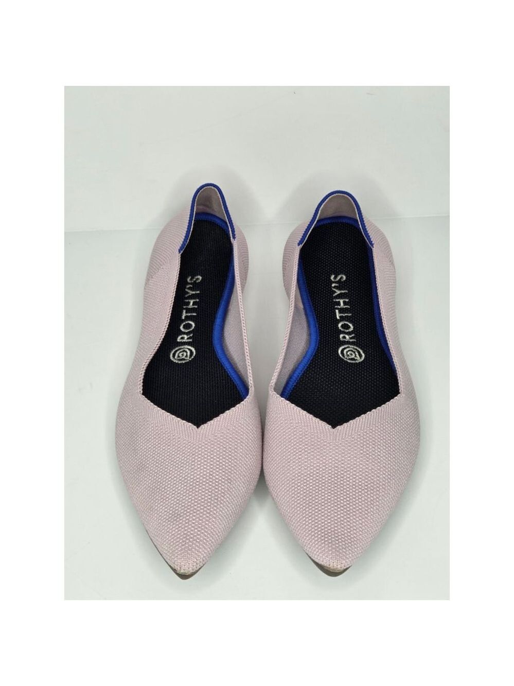 Rothy's Pink The Point Flats Loafer Shoes Women's Size 9.5 Euro 40.5